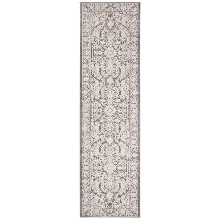 SAFAVIEH Reflection RFT665B Dark Grey / Cream Rug Image 11