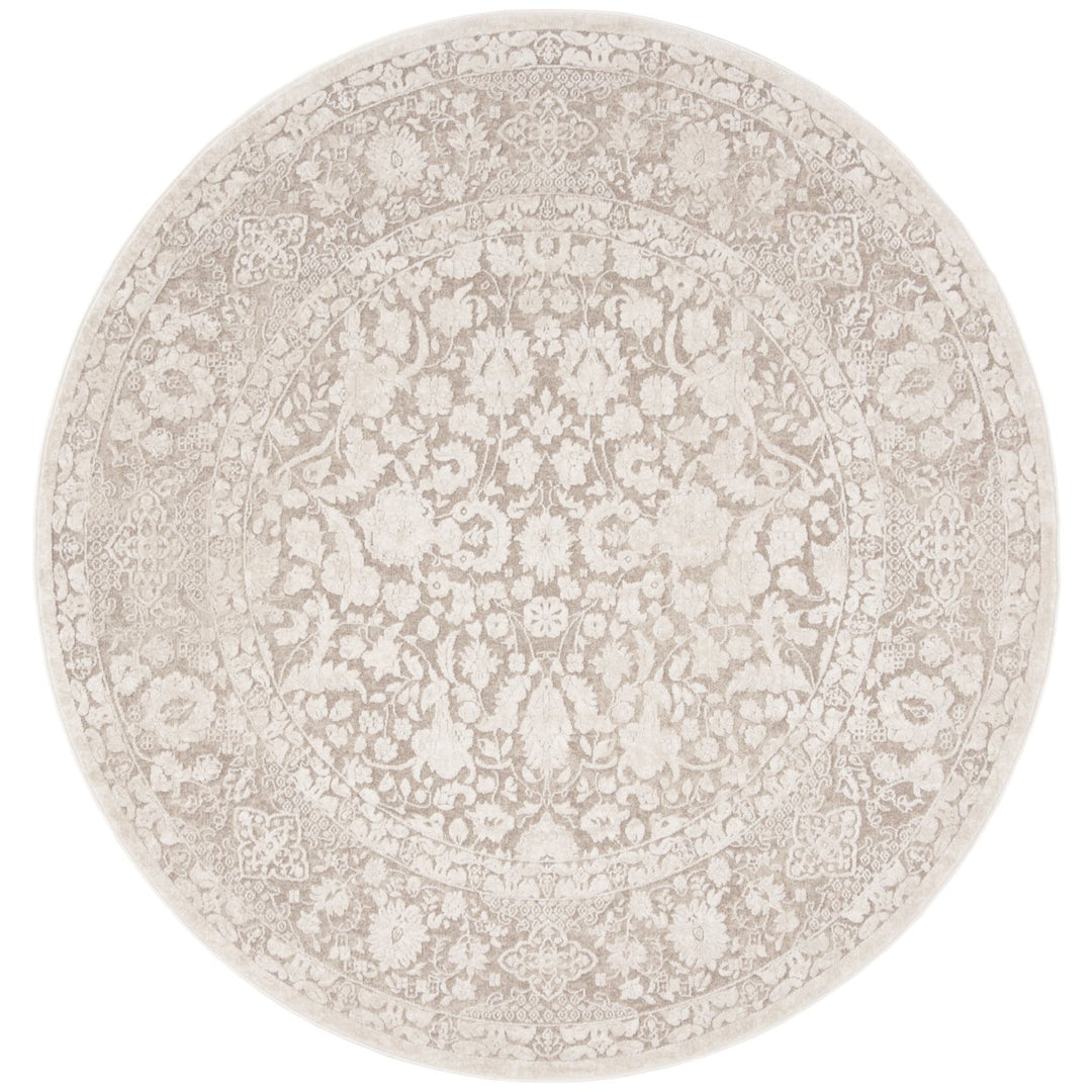 SAFAVIEH Reflection Collection RFT667A Beige / Cream Rug Image 4