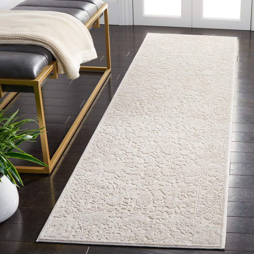 SAFAVIEH Reflection Collection RFT667D Creme / Ivory Rug Image 3