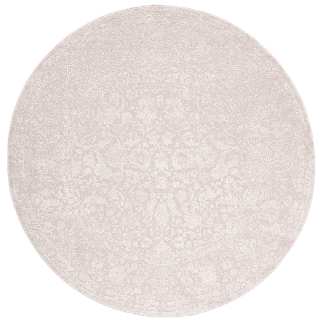 SAFAVIEH Reflection Collection RFT667D Creme / Ivory Rug Image 4