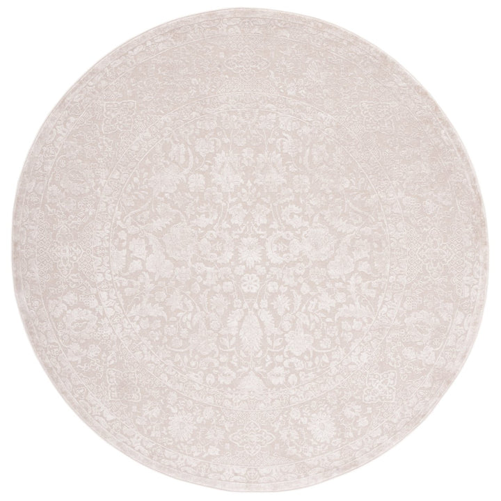 SAFAVIEH Reflection Collection RFT667D Creme / Ivory Rug Image 4