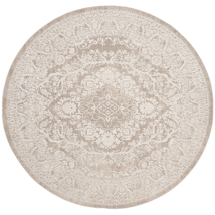 SAFAVIEH Reflection Collection RFT668A Beige / Cream Rug Image 4