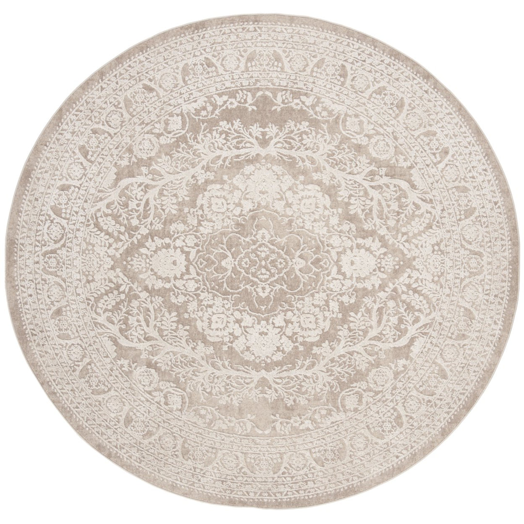 SAFAVIEH Reflection Collection RFT668A Beige / Cream Rug Image 1