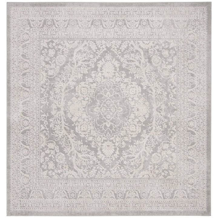 SAFAVIEH Reflection RFT668G Light Grey / Cream Rug Image 6