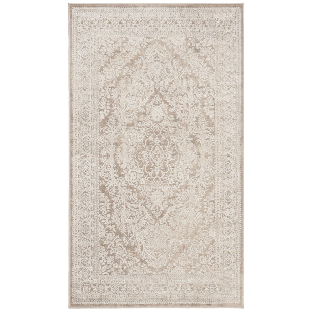 SAFAVIEH Reflection Collection RFT668A Beige / Cream Rug Image 1