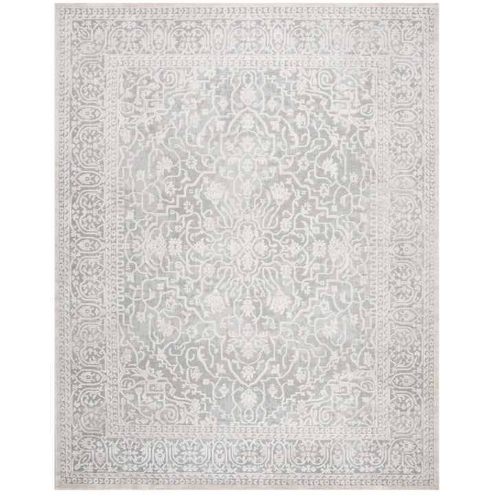 SAFAVIEH Reflection RFT670C Light Grey / Cream Rug Image 1