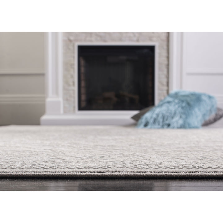 SAFAVIEH Reflection RFT668G Light Grey / Cream Rug Image 11