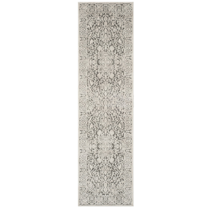 SAFAVIEH Reflection RFT670B Dark Grey / Cream Rug Image 3