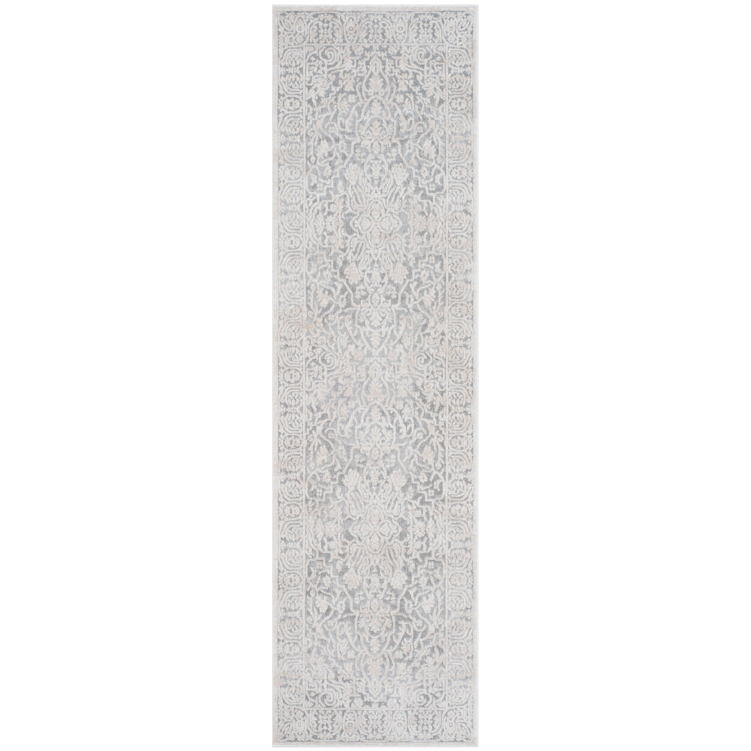 SAFAVIEH Reflection RFT670C Light Grey / Cream Rug Image 5