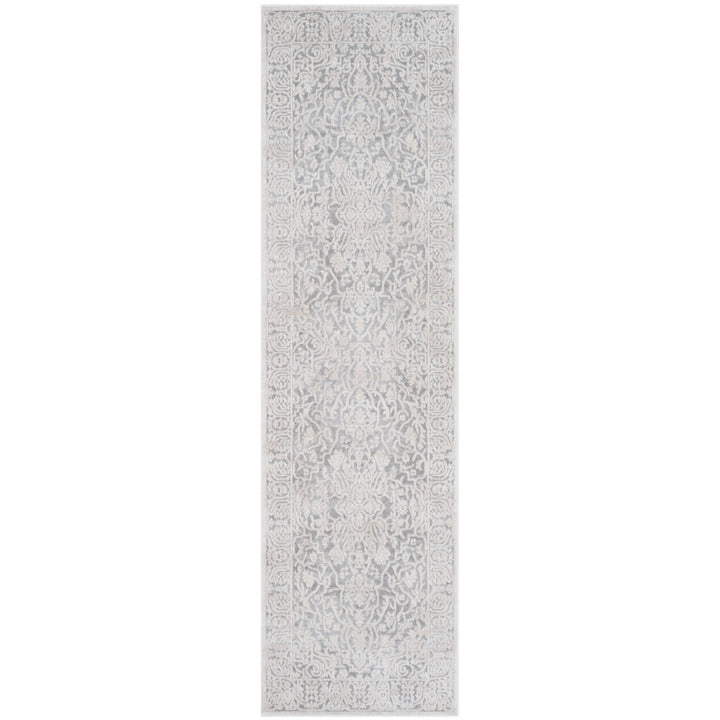 SAFAVIEH Reflection RFT670C Light Grey / Cream Rug Image 1