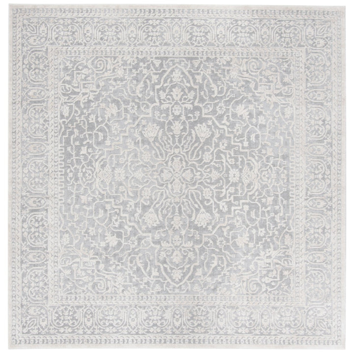 SAFAVIEH Reflection RFT670C Light Grey / Cream Rug Image 1