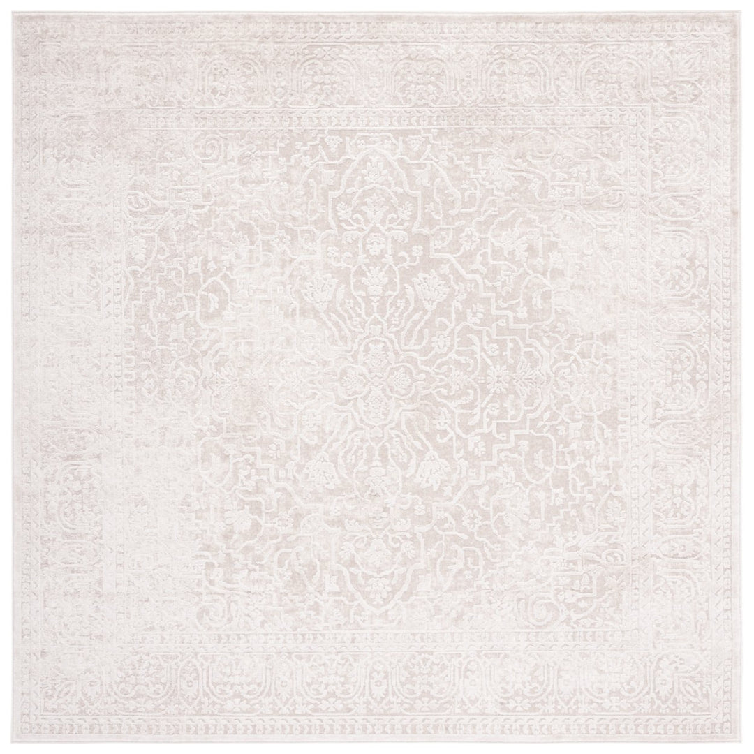 SAFAVIEH Reflection Collection RFT670D Creme / Ivory Rug Image 1