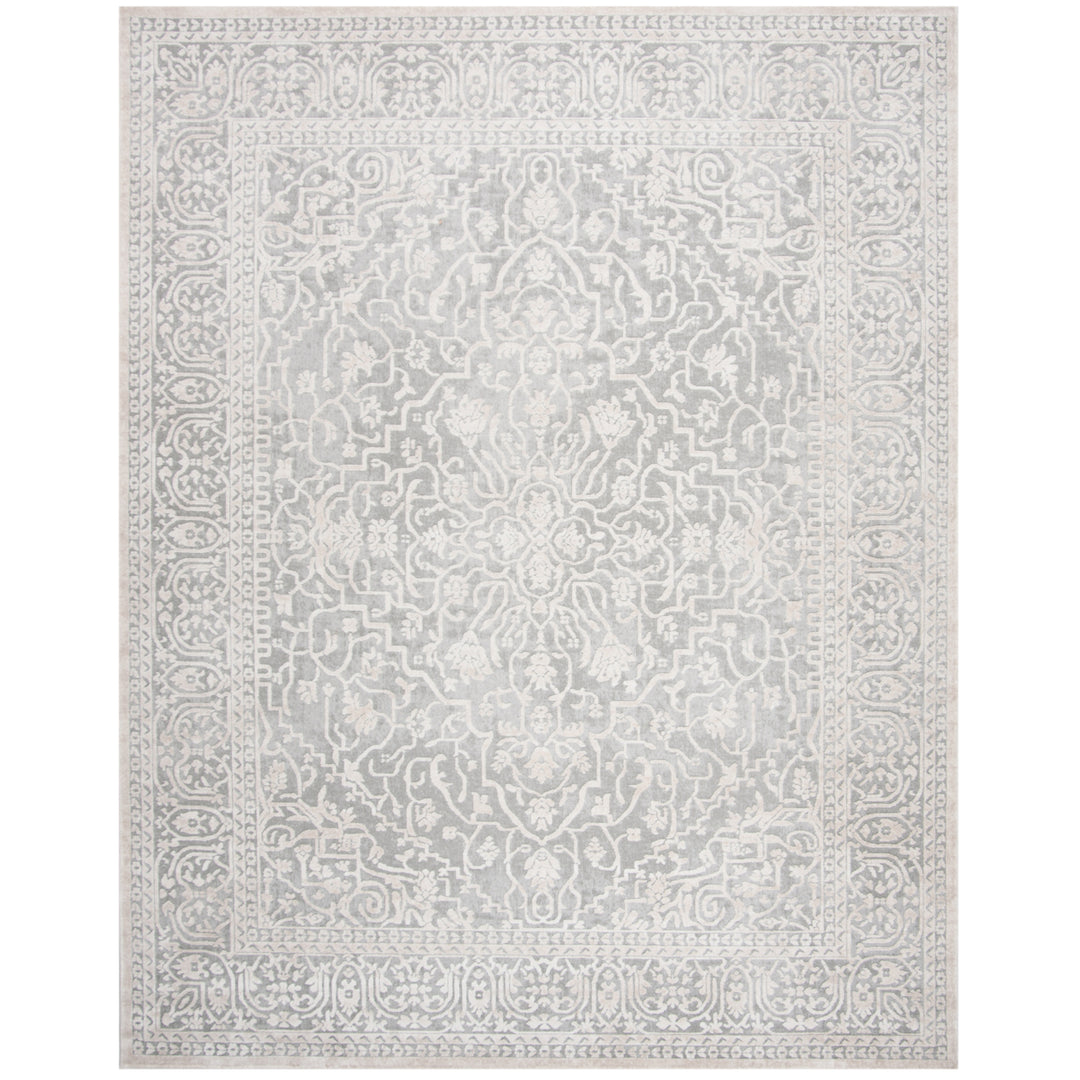 SAFAVIEH Reflection RFT670C Light Grey / Cream Rug Image 8