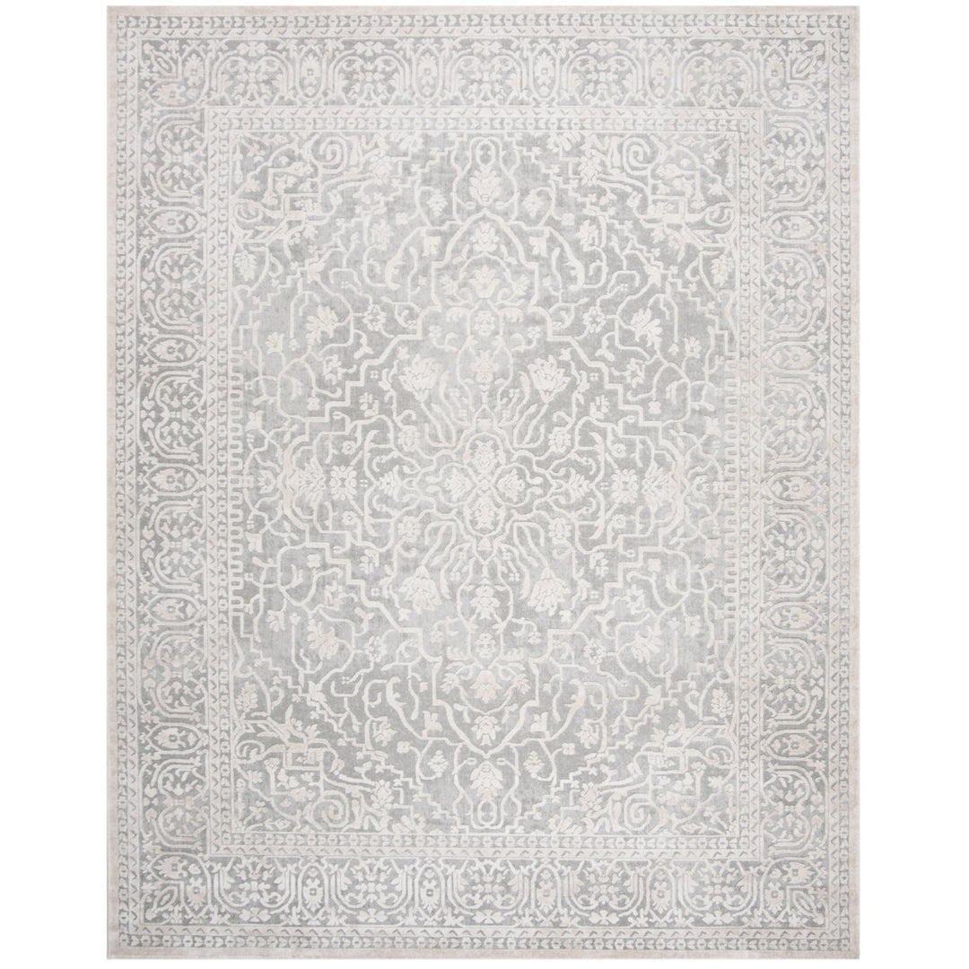 SAFAVIEH Reflection RFT670C Light Grey / Cream Rug Image 1