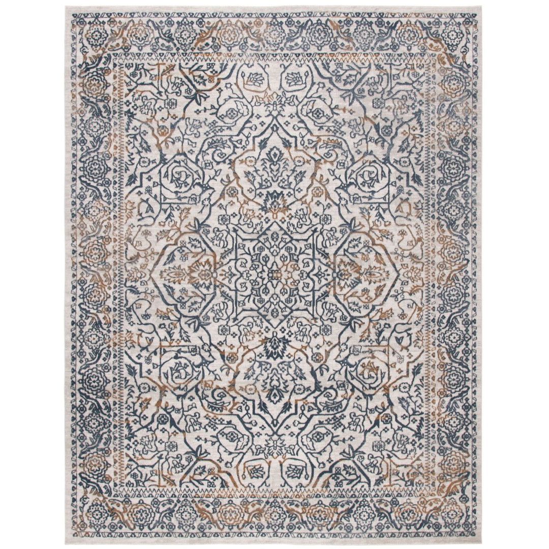 SAFAVIEH Reflection Collection RFTC714S Cream / Slate Rug Image 2