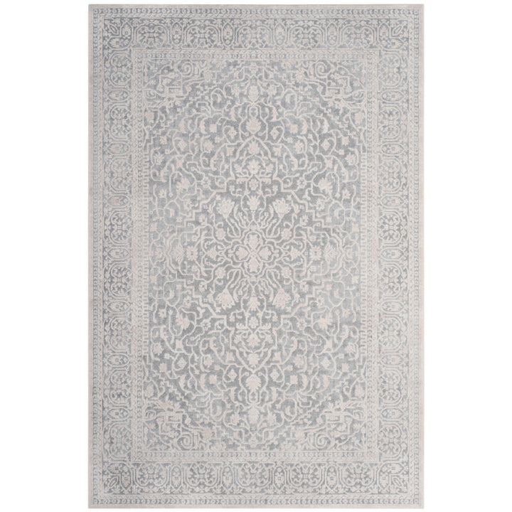 SAFAVIEH Reflection RFT670C Light Grey / Cream Rug Image 9