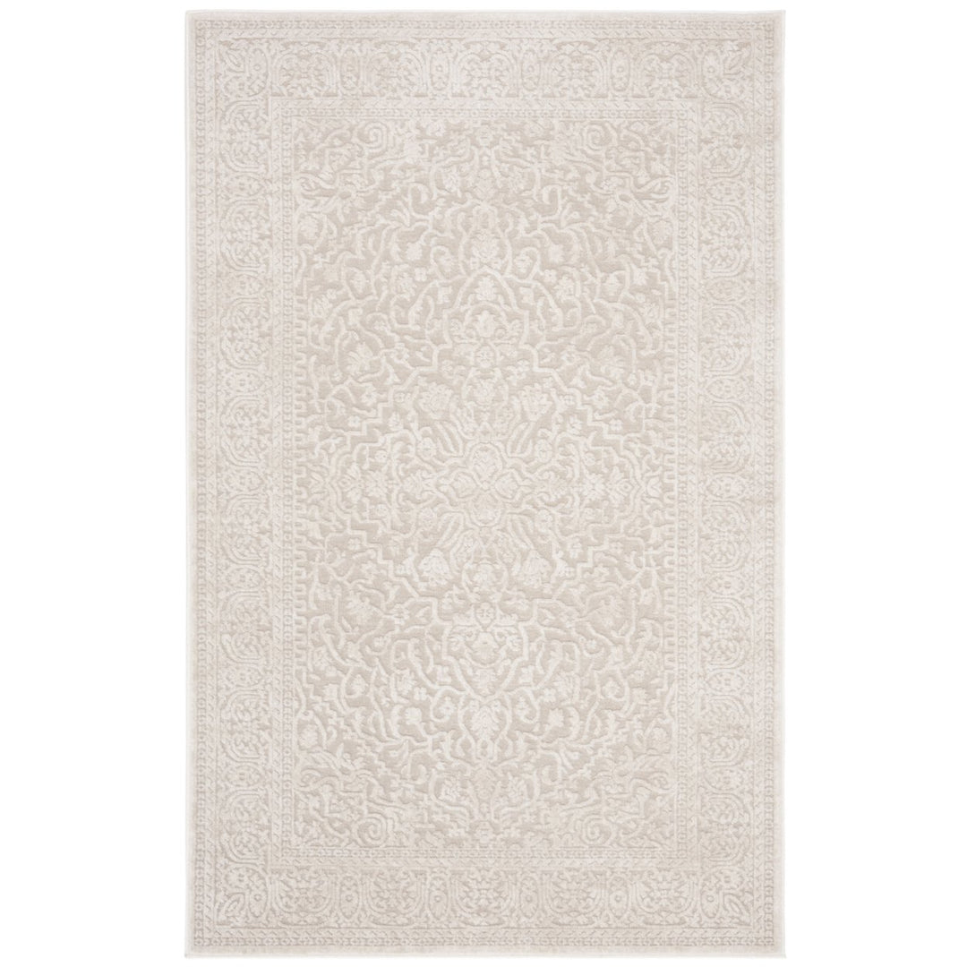 SAFAVIEH Reflection Collection RFT670D Creme / Ivory Rug Image 1