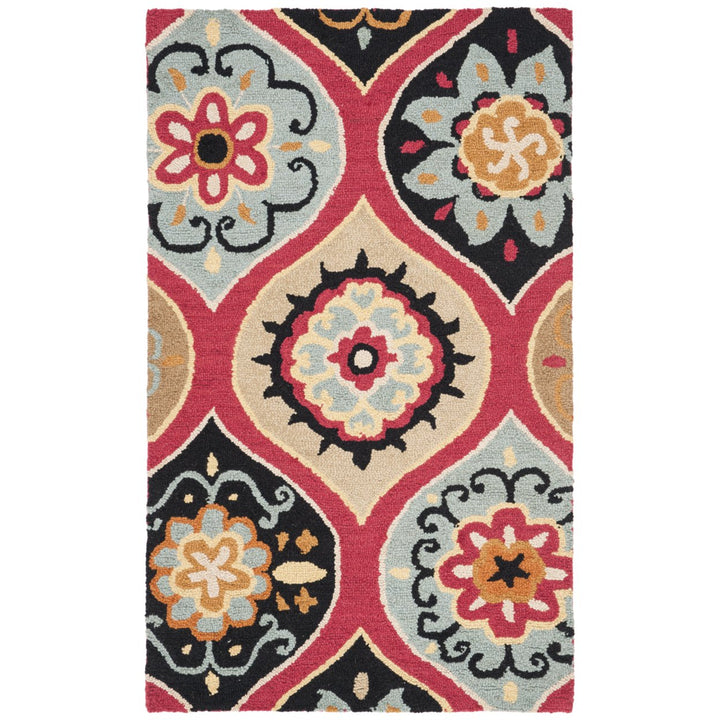 SAFAVIEH Roslyn ROS415A Handmade Blue / Multi Rug Image 1