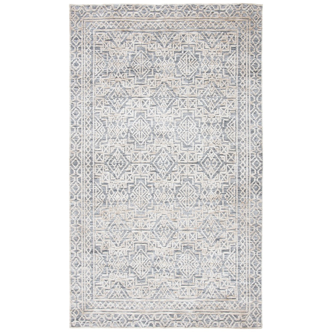 SAFAVIEH Roslyn ROS704F Handmade Grey / Beige Rug Image 1