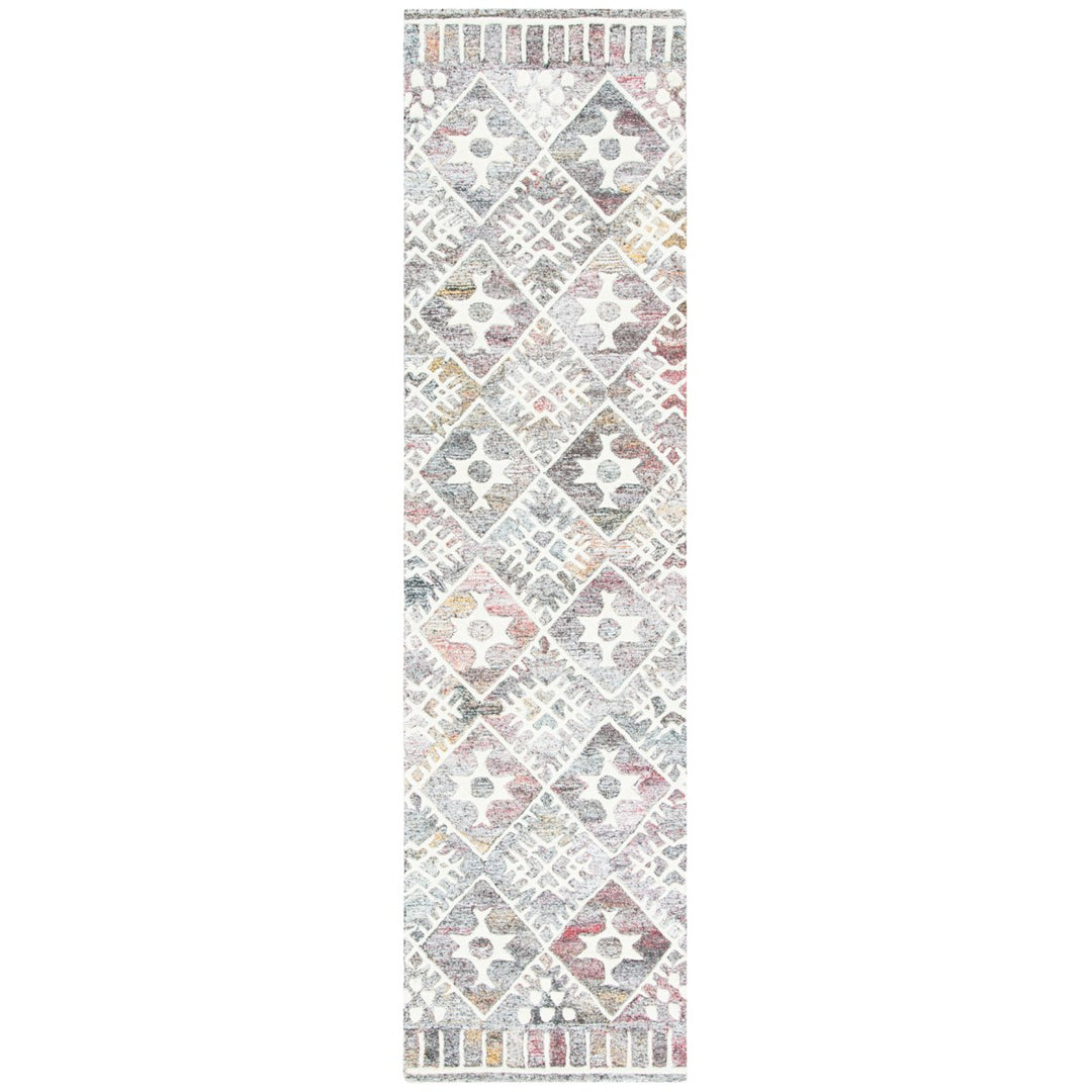 SAFAVIEH Roslyn ROS803Q Handmade Red / Ivory Rug Image 1