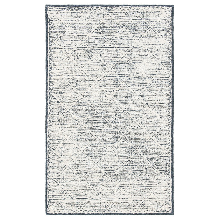 SAFAVIEH Roslyn ROS801H Handmade Black / Ivory Rug Image 1