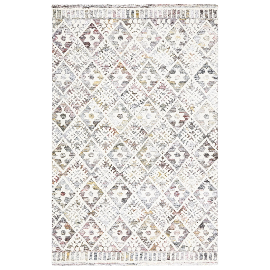 SAFAVIEH Roslyn ROS803Q Handmade Red / Ivory Rug Image 1