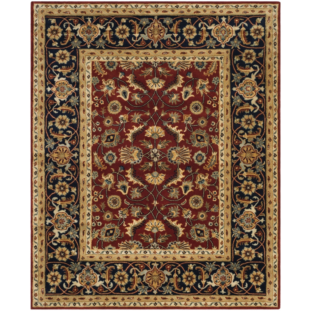 SAFAVIEH Royalty ROY256A Handmade Rust / Navy Rug Image 1