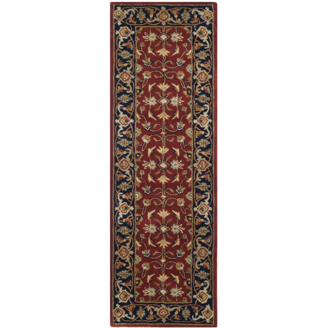 SAFAVIEH Royalty ROY256A Handmade Rust / Navy Rug Image 1