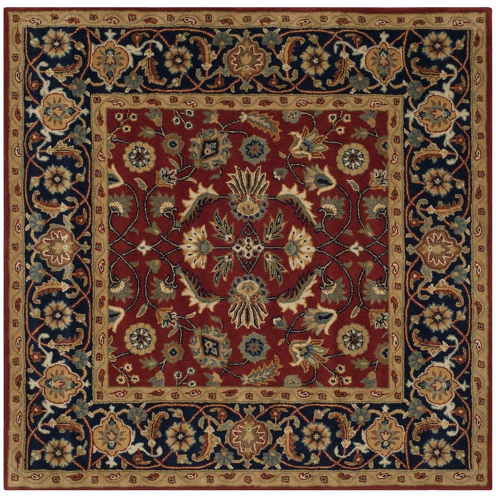 SAFAVIEH Royalty ROY256A Handmade Rust / Navy Rug Image 1