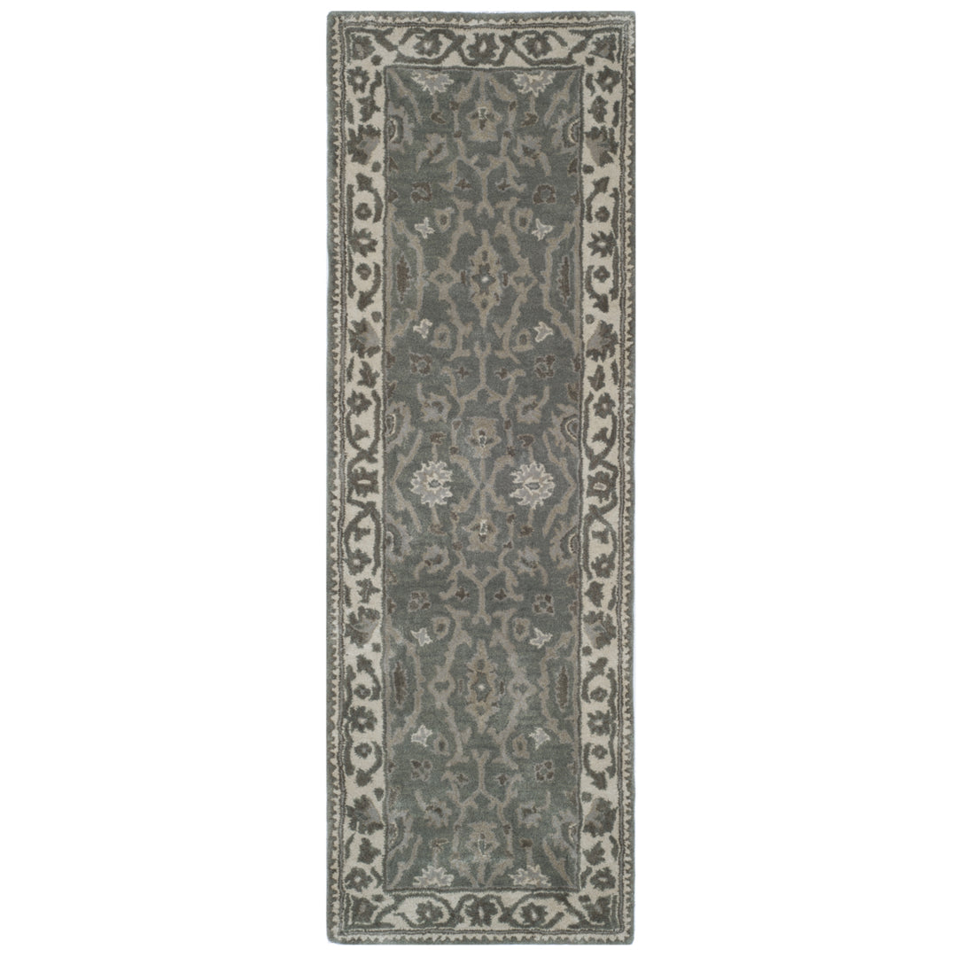 SAFAVIEH Royalty ROY993A Handmade Grey / Cream Rug Image 5