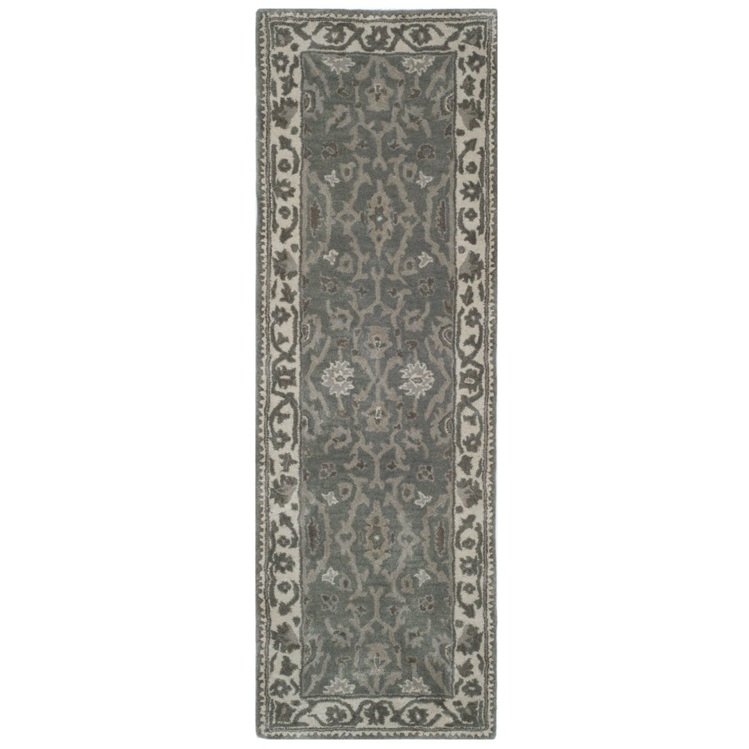 SAFAVIEH Royalty ROY993A Handmade Grey / Cream Rug Image 1