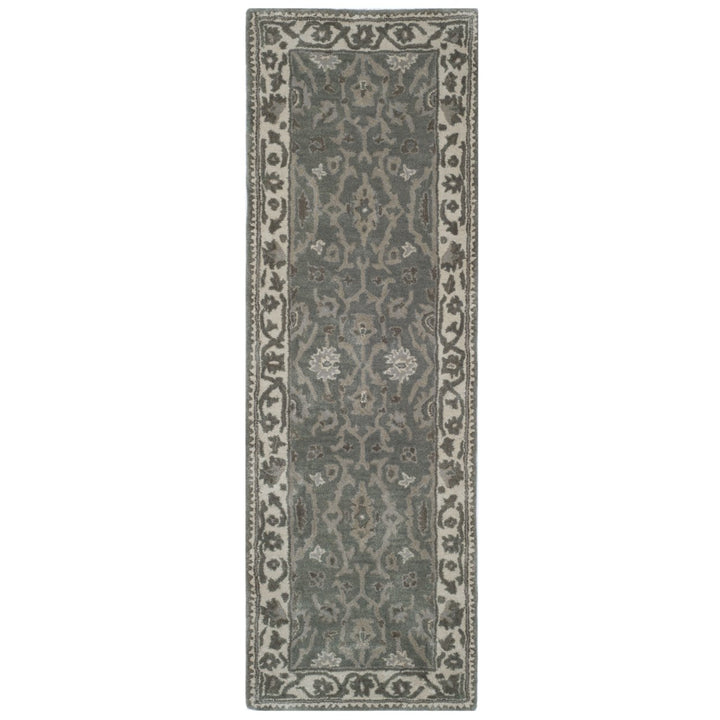 SAFAVIEH Royalty ROY993A Handmade Grey / Cream Rug Image 1