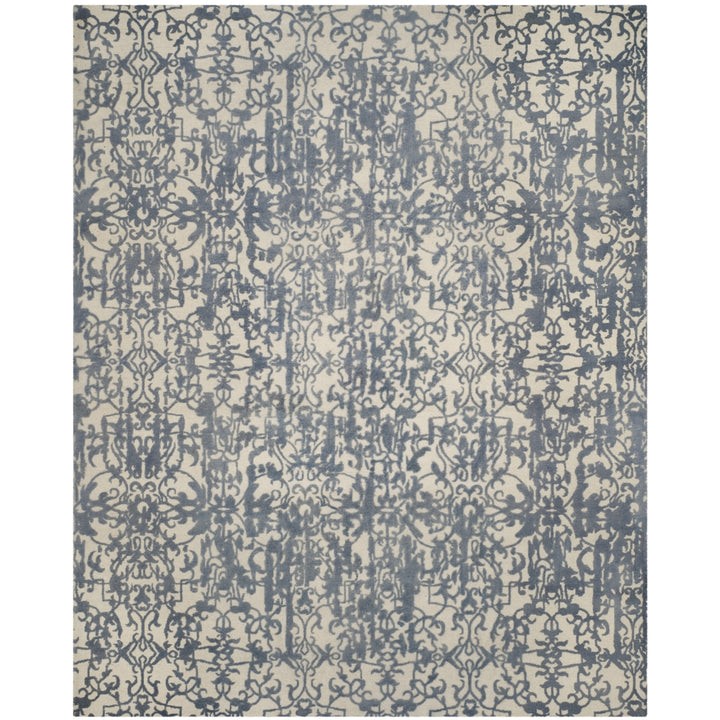 SAFAVIEH Restoration Vintage RVT101A Ivory / Blue Rug Image 1