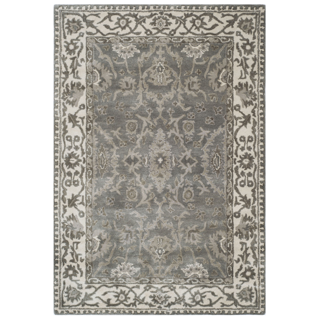 SAFAVIEH Royalty ROY993A Handmade Grey / Cream Rug Image 10