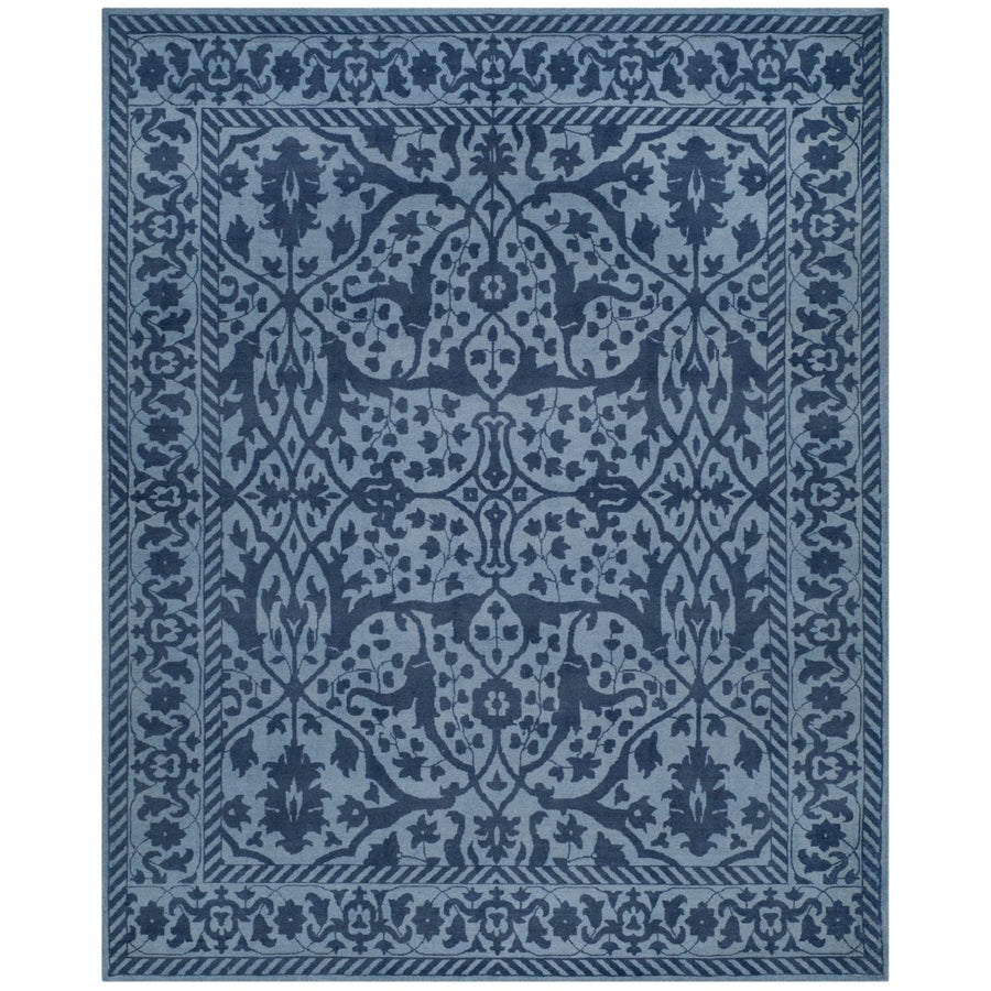 SAFAVIEH Restoration Vintage RVT102E Blue / Dark Blue Rug Image 1