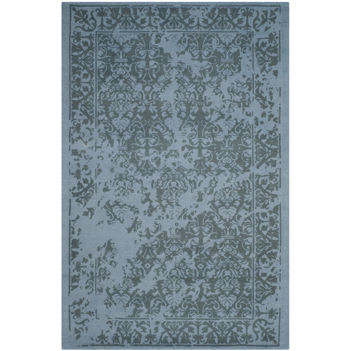 SAFAVIEH Restoration Vintage RVT103G Handmade Blue Rug Image 1