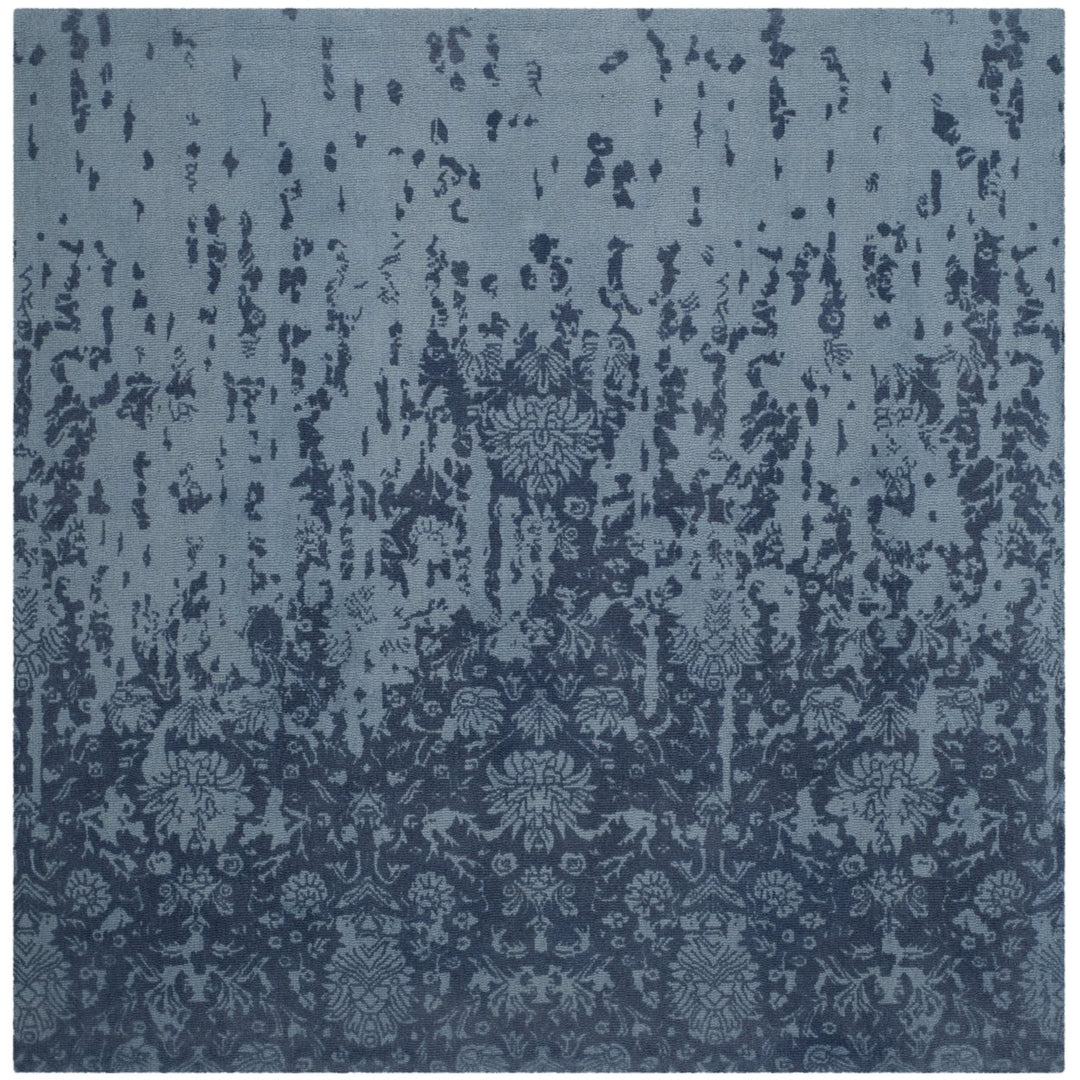 SAFAVIEH Restoration Vintage RVT104E Blue / Dark Blue Rug Image 1