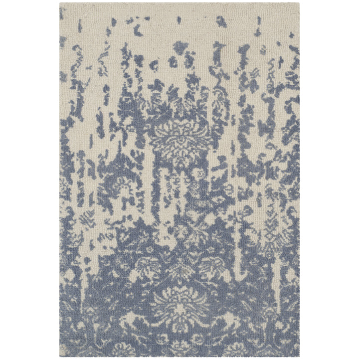 SAFAVIEH Restoration Vintage RVT104A Ivory / Blue Rug Image 8