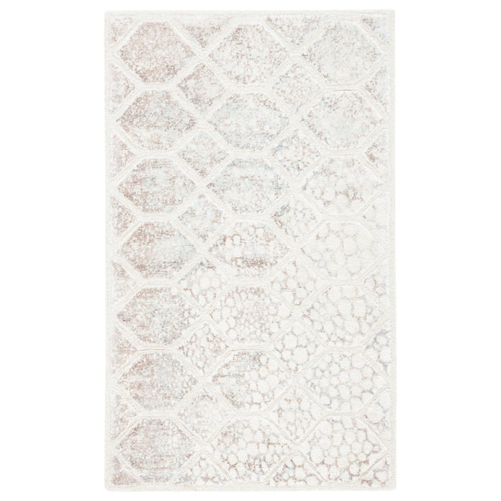 SAFAVIEH Restoration Vintage RVT117A Handmade Ivory Rug Image 1