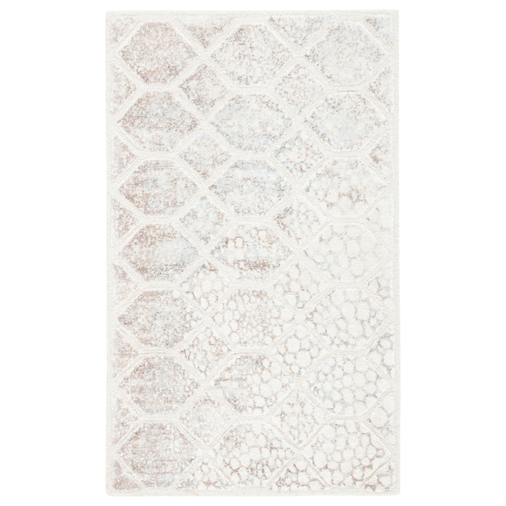 SAFAVIEH Restoration Vintage RVT117A Handmade Ivory Rug Image 1