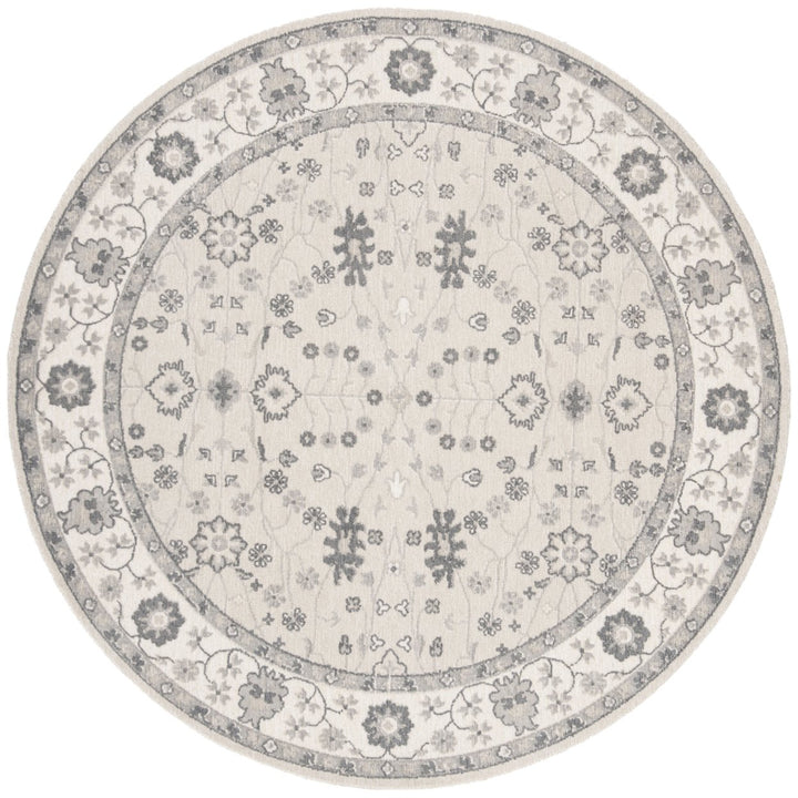 SAFAVIEH Restoration Vintage RVT401G Ivory / Silver Rug Image 1