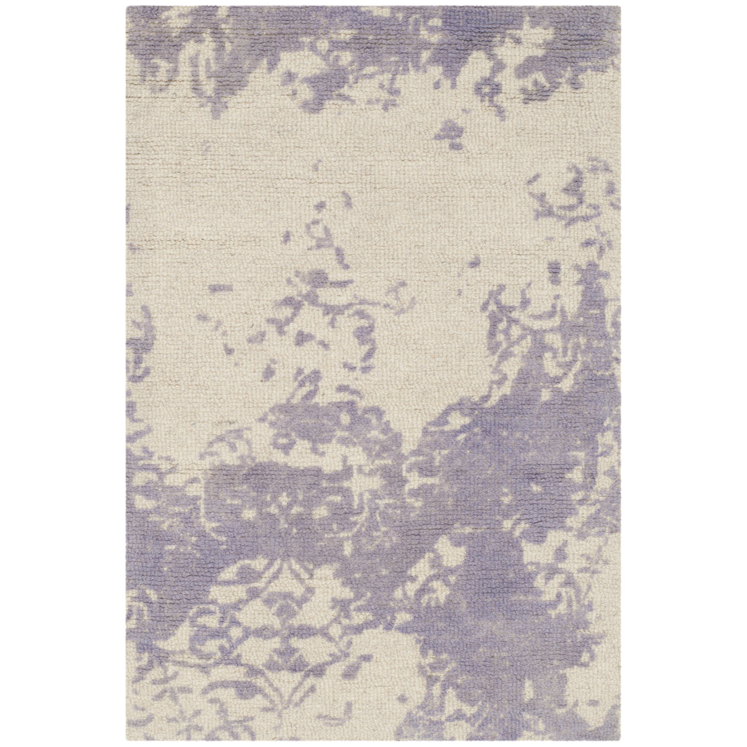 SAFAVIEH Restoration Vintage RVT245A Grey / Ivory Rug Image 8