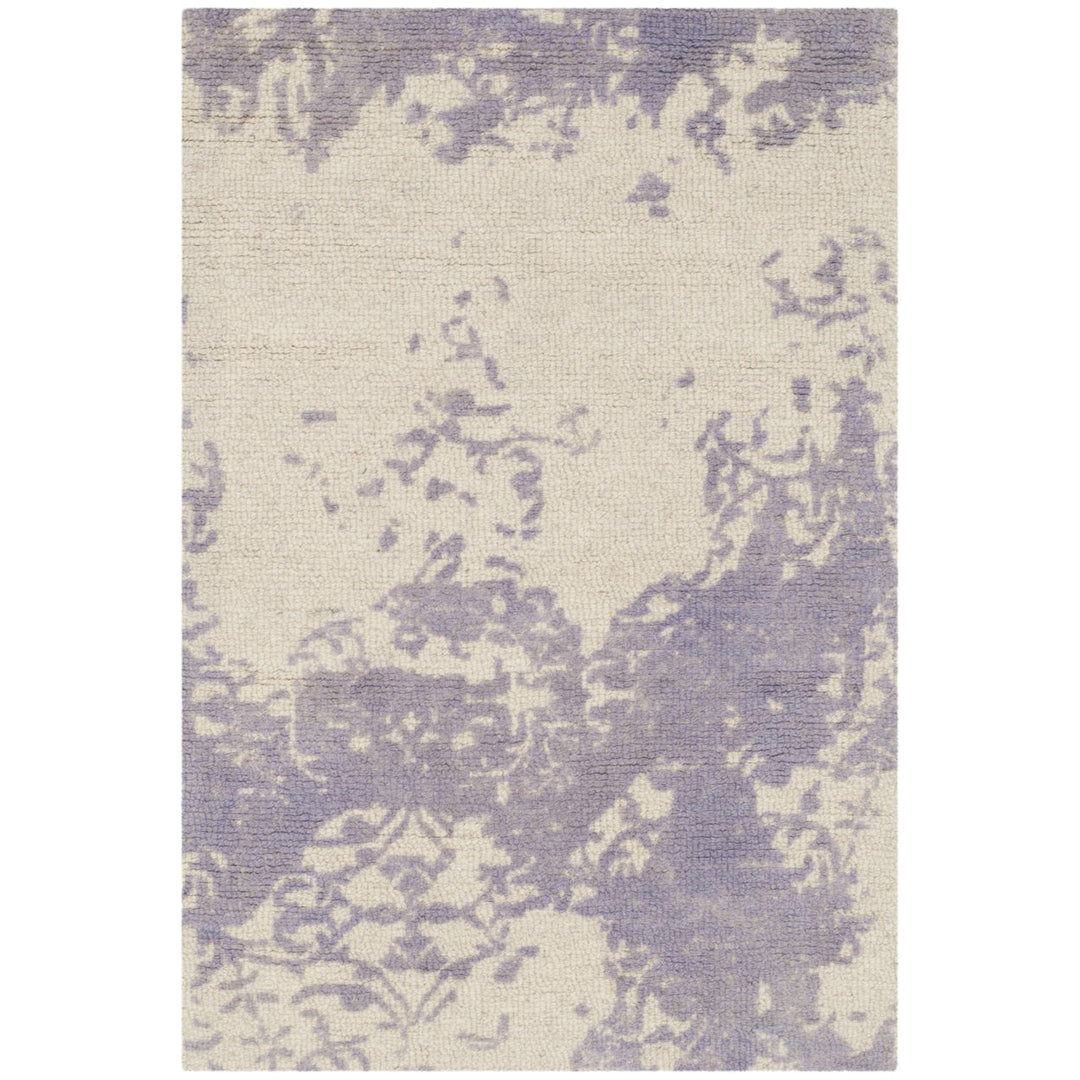 SAFAVIEH Restoration Vintage RVT245A Grey / Ivory Rug Image 1