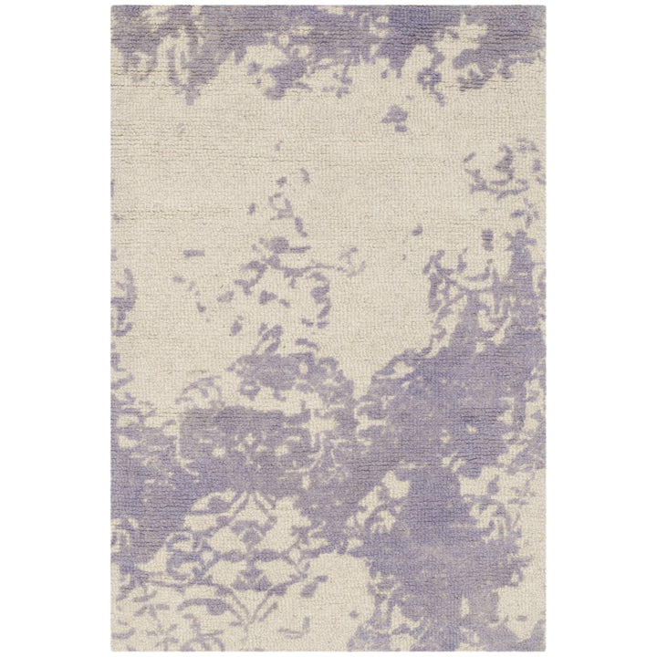 SAFAVIEH Restoration Vintage RVT245A Grey / Ivory Rug Image 1