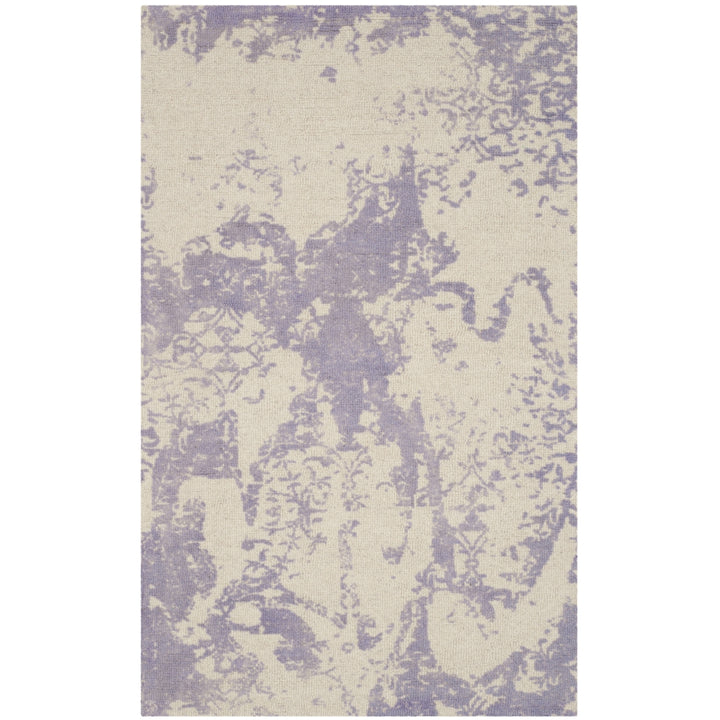 SAFAVIEH Restoration Vintage RVT245A Grey / Ivory Rug Image 9