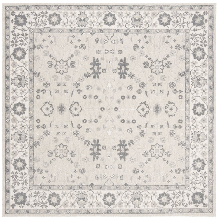 SAFAVIEH Restoration Vintage RVT401G Ivory / Silver Rug Image 1