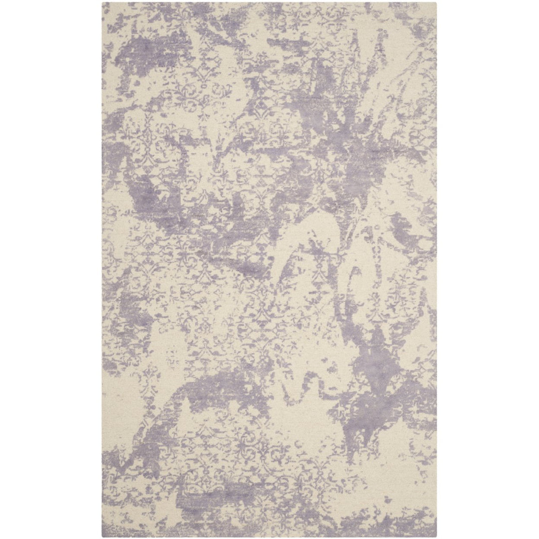 SAFAVIEH Restoration Vintage RVT245A Grey / Ivory Rug Image 10