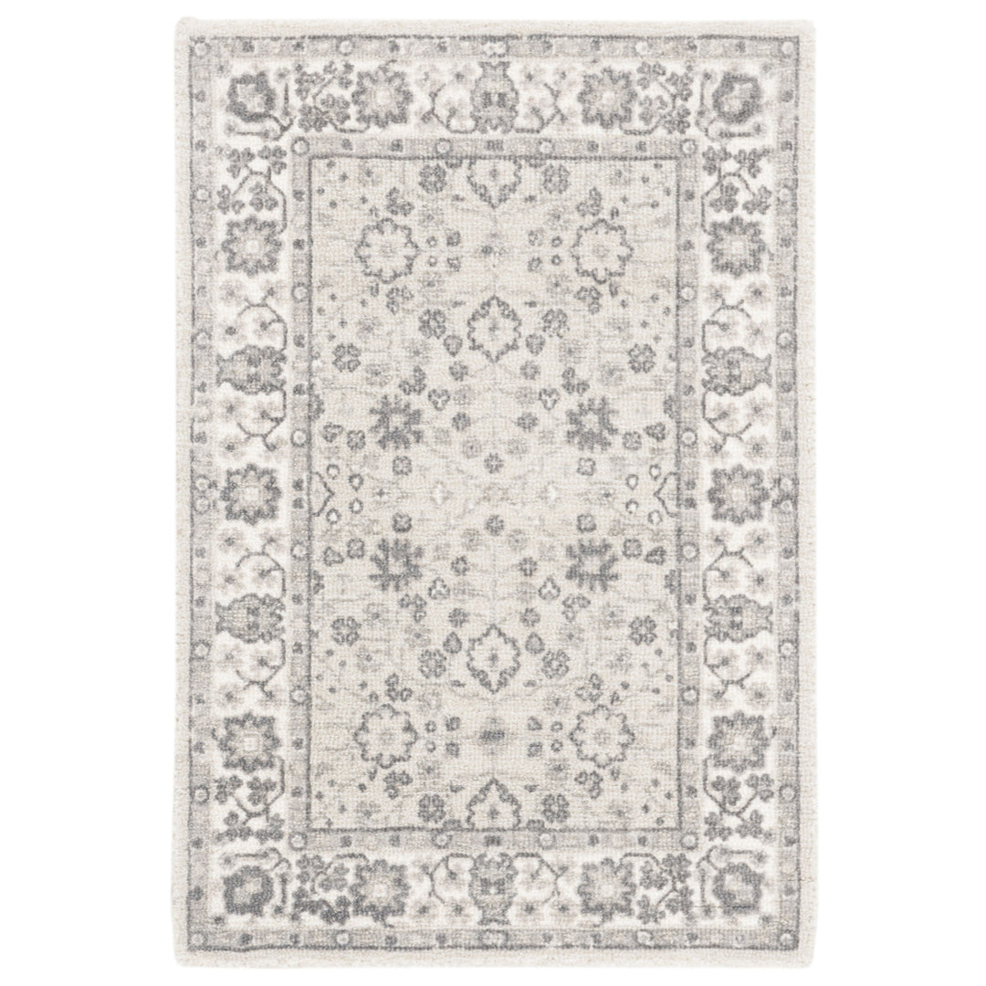 SAFAVIEH Restoration Vintage RVT401G Ivory / Silver Rug Image 1