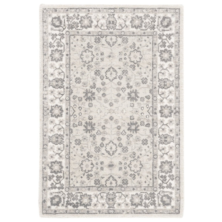 SAFAVIEH Restoration Vintage RVT401G Ivory / Silver Rug Image 1