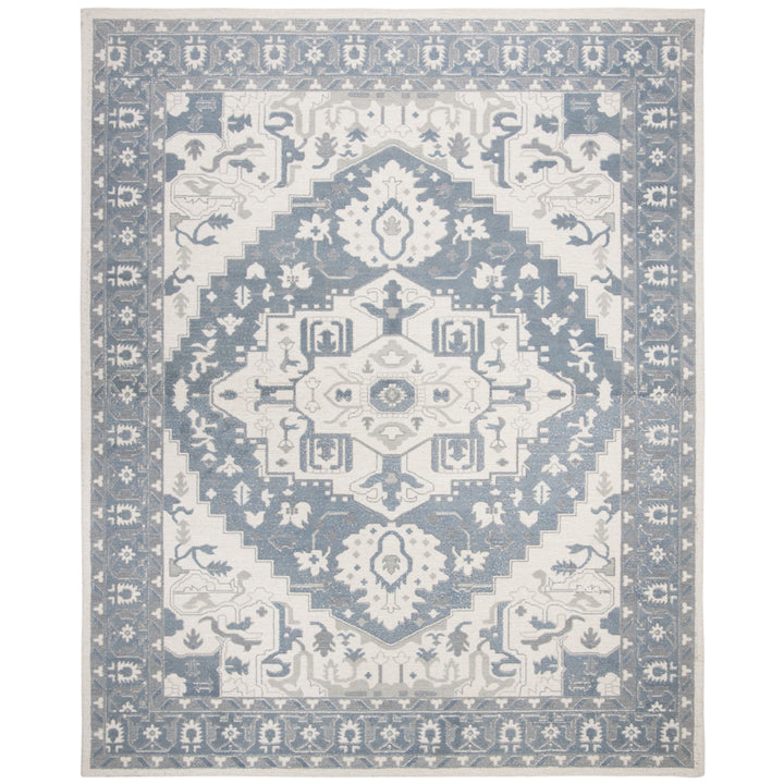 SAFAVIEH Restoration Vintage RVT402F Ivory / Charcoal Rug Image 1